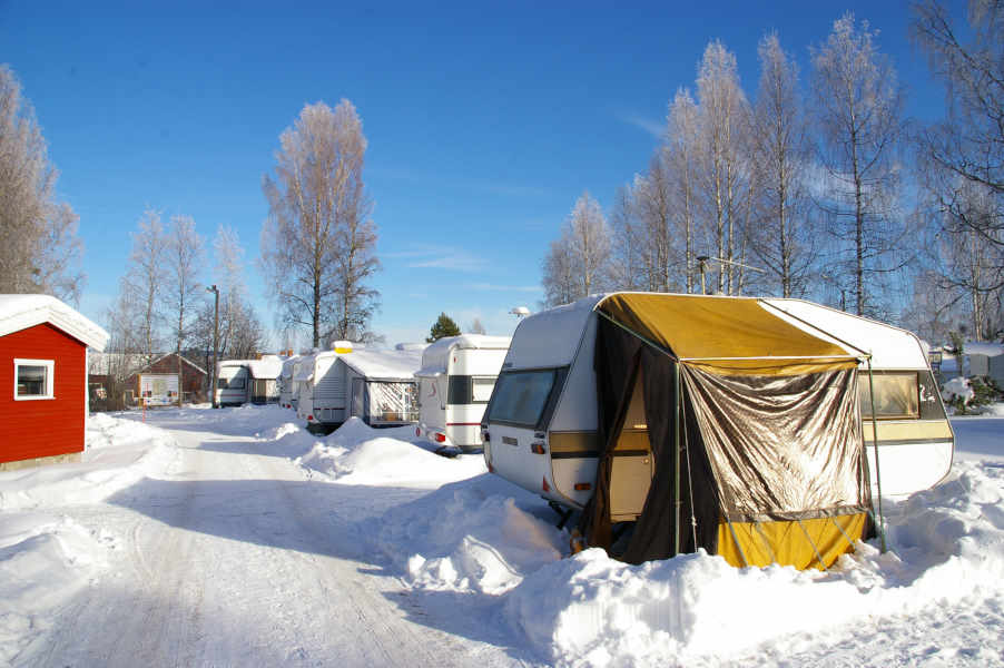 Stora campingtomter